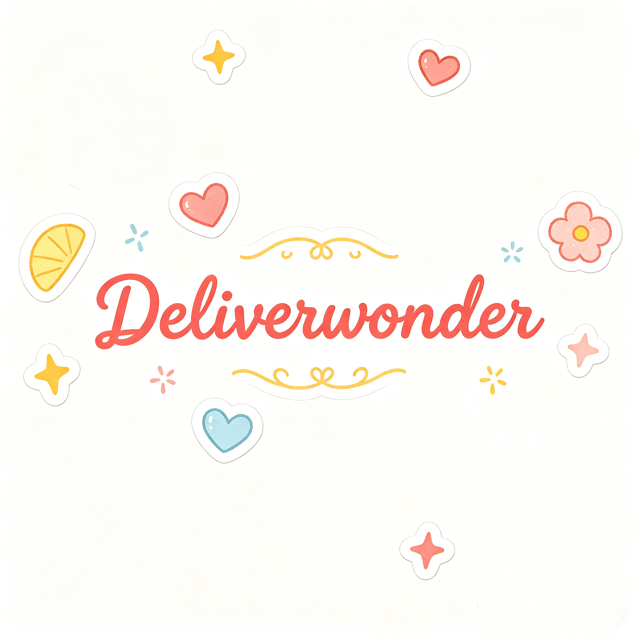 「Deliver wonder」Promotional goods