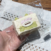【Matcha Taro Mini Toast】Squishy stress relief toy
