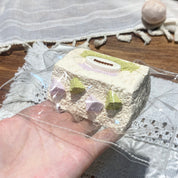 【Matcha Taro Mini Toast】Squishy stress relief toy
