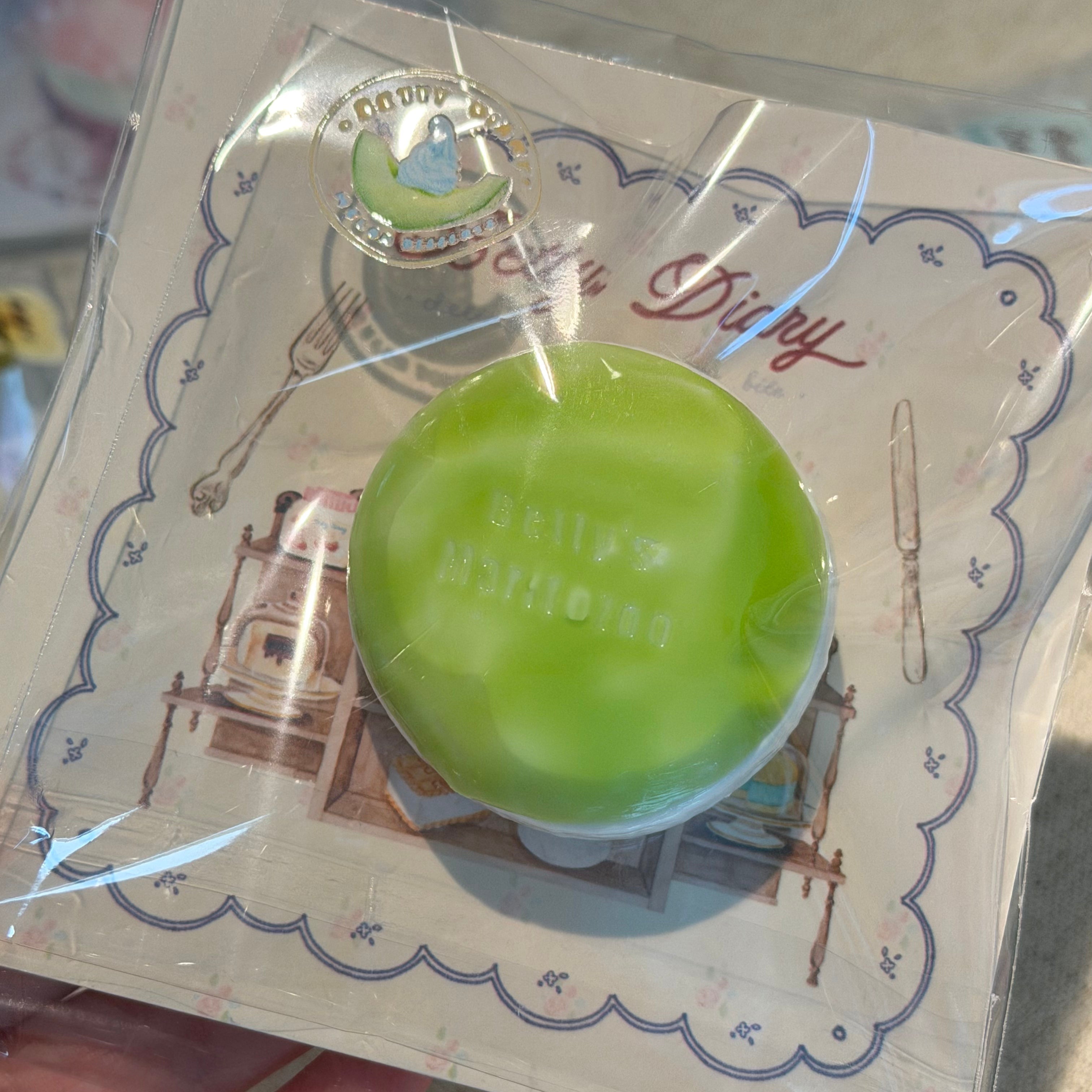Betty Diary🥯「ミニメロンクリームパン」 Squishy stress relief toy