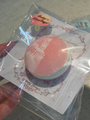 Betty Diary🥯「ミニピーチクリームパン」 Squishy stress relief toy
