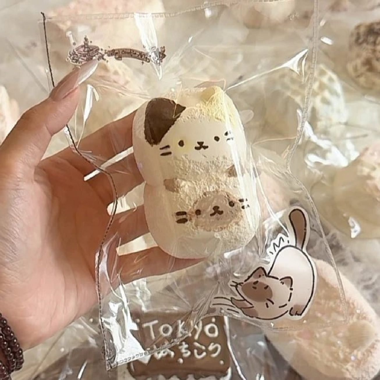 砕砕砕クッキー Studio「こねこの2種ミックスミルクケーキ」 Squishy stress relief toy