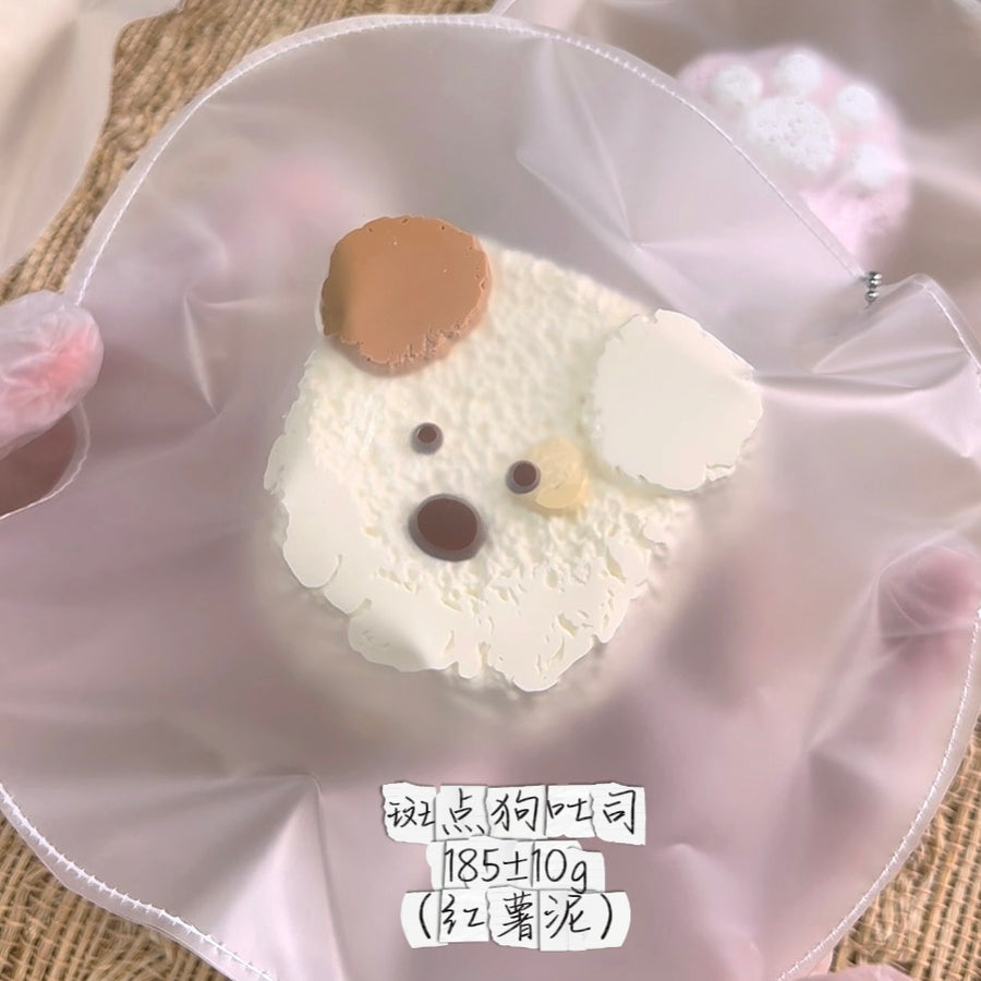 Suredodo Sweet Potato Paste [Dalmatian Toast] Squishy Stress Relief Toy