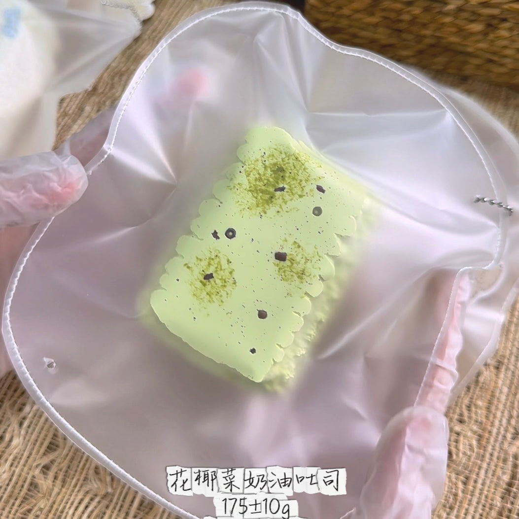 Suredodo さつまいもペースト【抹茶クリームトースト】 Squishy stress relief toy