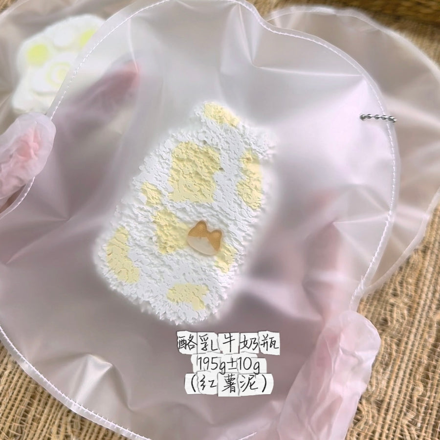 Suredodo Sweet Potato Paste [Buttermilk Milk Bottle] Squishy stress relief toy
