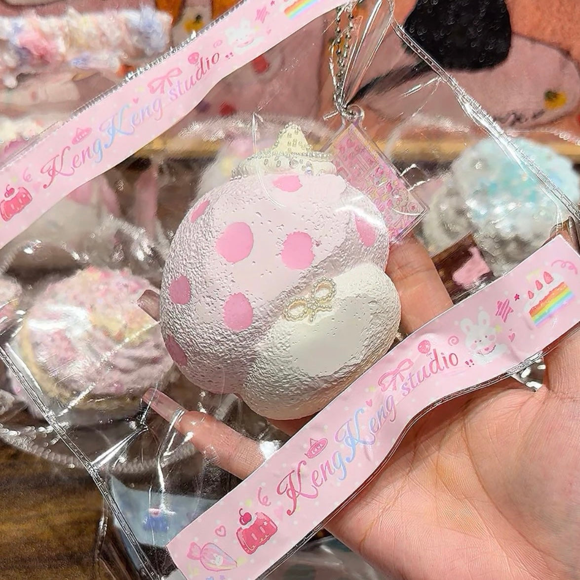 Kengkeng Studio「きのこ」 Squishy stress relief toy