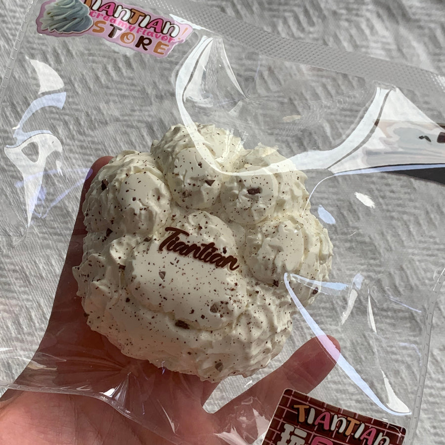 TianTian Studio【クリーム猫の爪】 Squishy stress relief toy