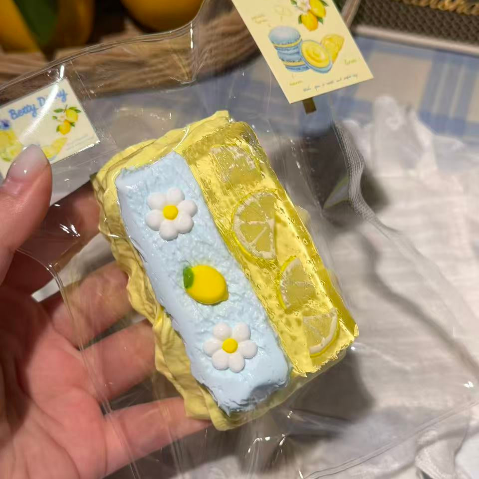 Betty Diary🍋「レモン＆海塩のツインゼリーバー」 Squishy stress relief toy