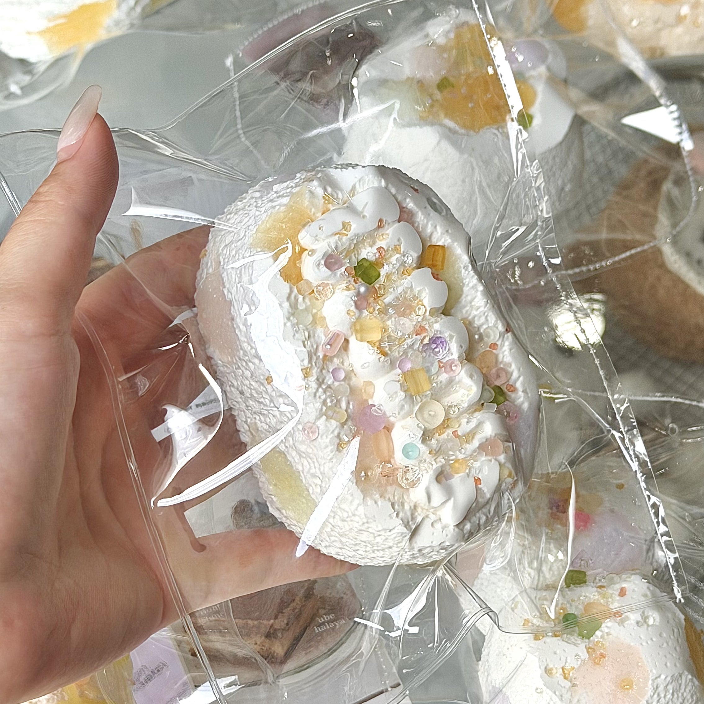Duozai【Jam‑flavored Giant Scallop】Squishy stress relief toy