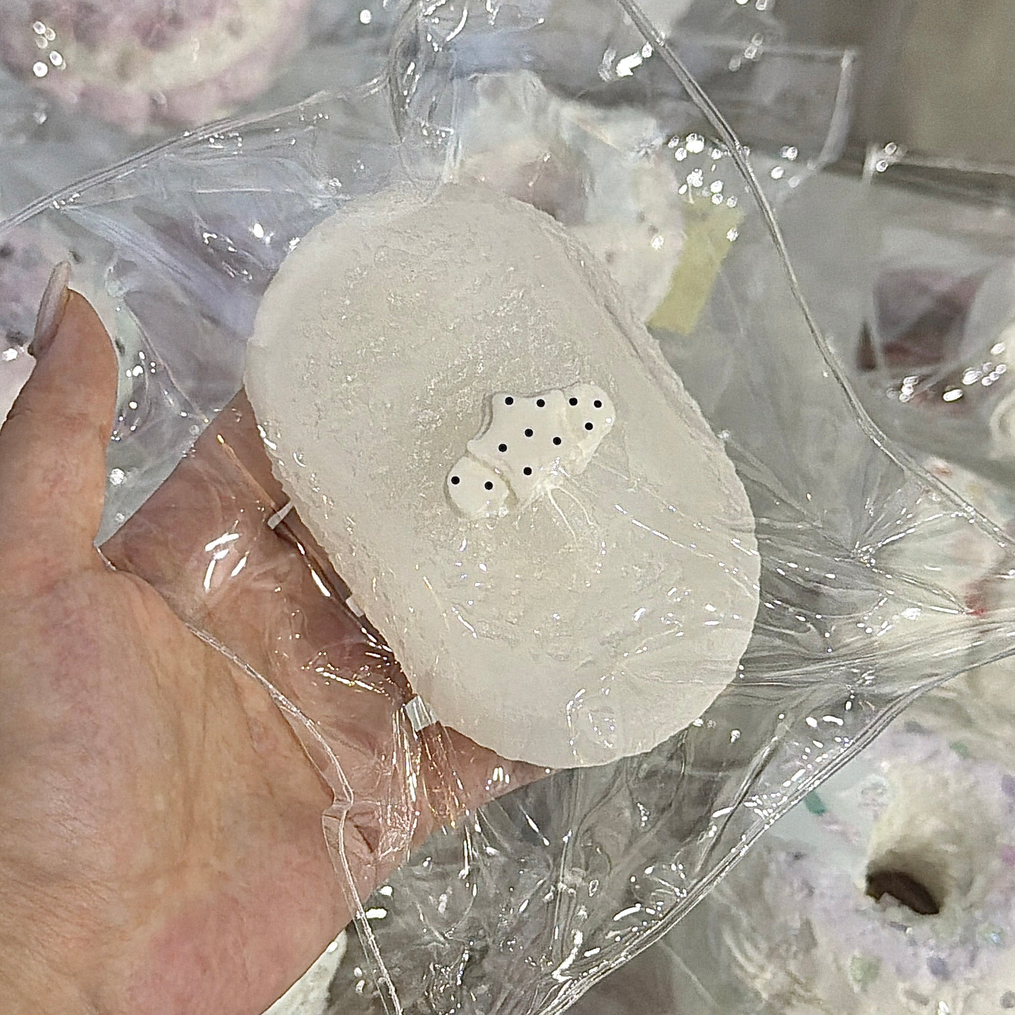 Duozai studio【Grand Immortal White Water Scallop】Squishy stress relief toy