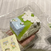 【Diagonally Sliced Jasmine Cream Toast】Squishy Stress Relief Toy