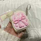 【Pink Ribbon Toast】Squishy Stress Relief Toy