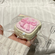 【Pink Ribbon Toast】Squishy Stress Relief Toy