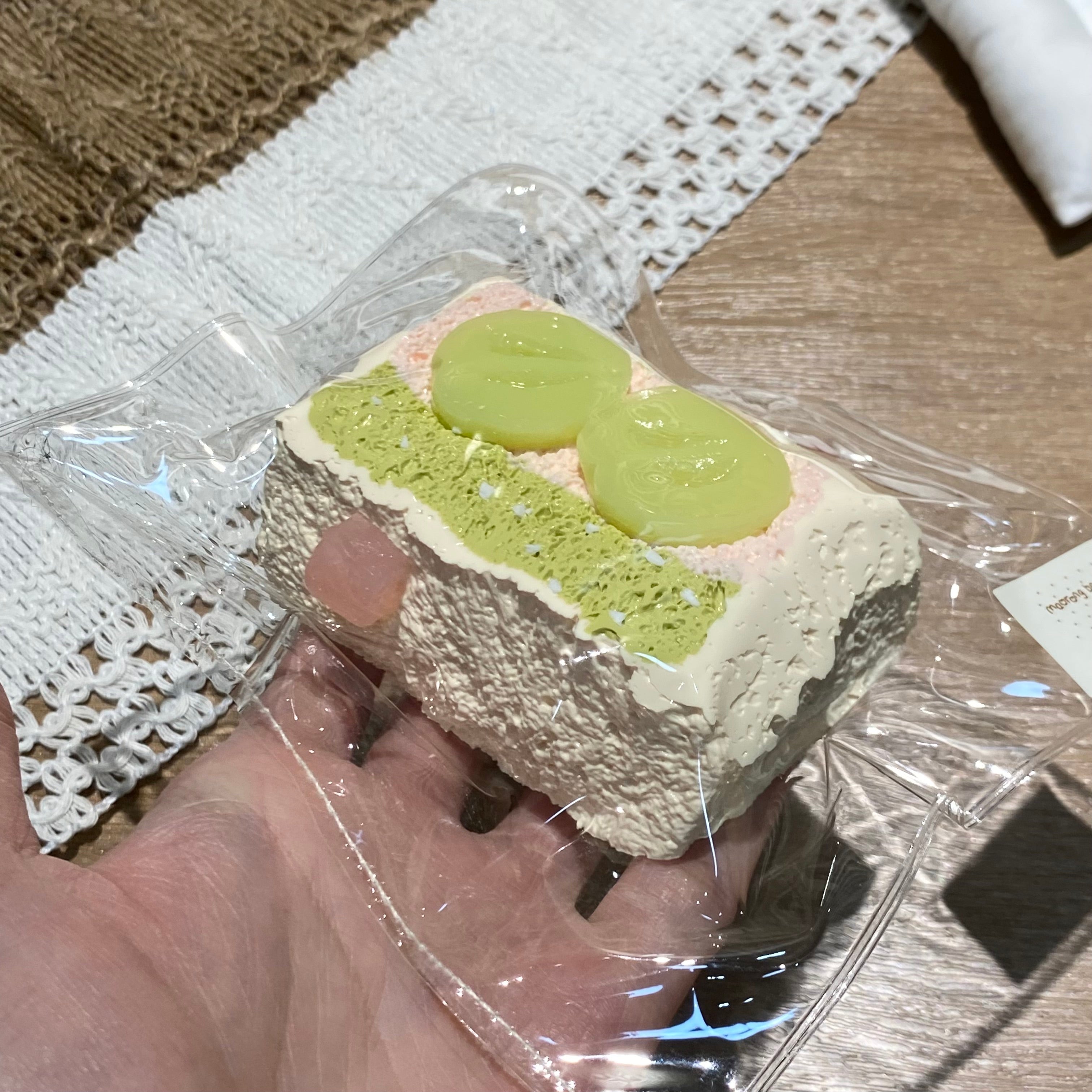 【Banjirou and Green Grape Toast】Squishy Stress Relief Toy