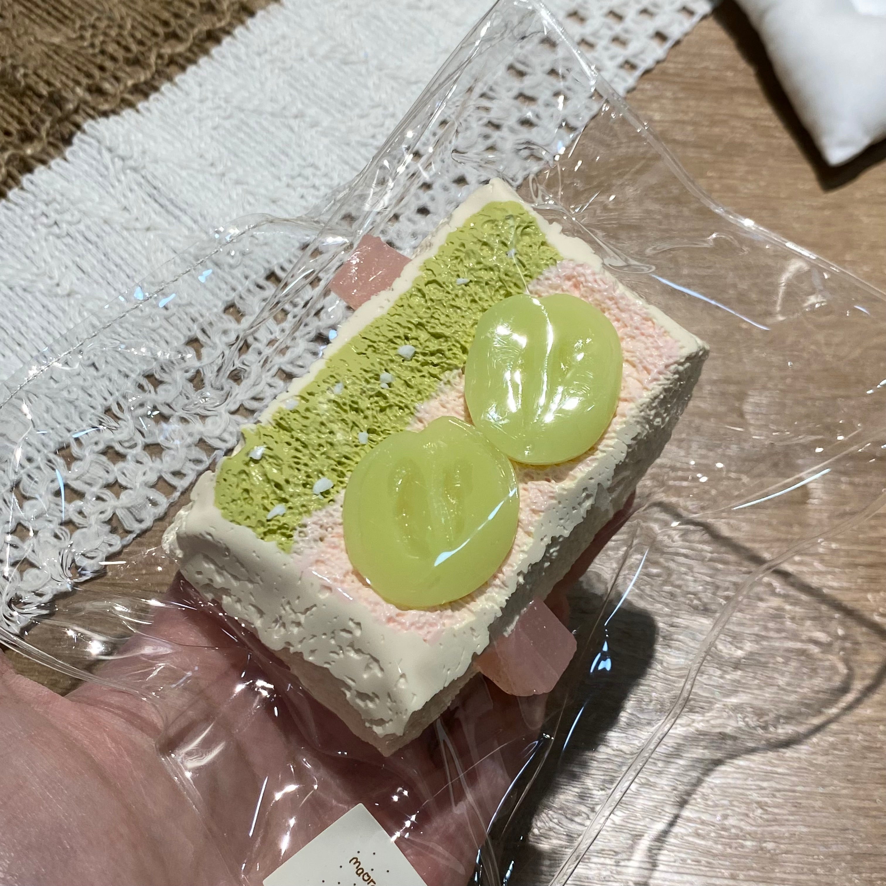 【Banjirou and Green Grape Toast】Squishy Stress Relief Toy