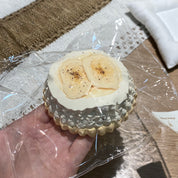 【Banana slice cream pudding】Squishy Stress Relief Toy