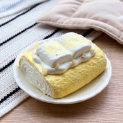 【Butter Soy Milk Roll Cake】Squishy Stress-Relief Toy