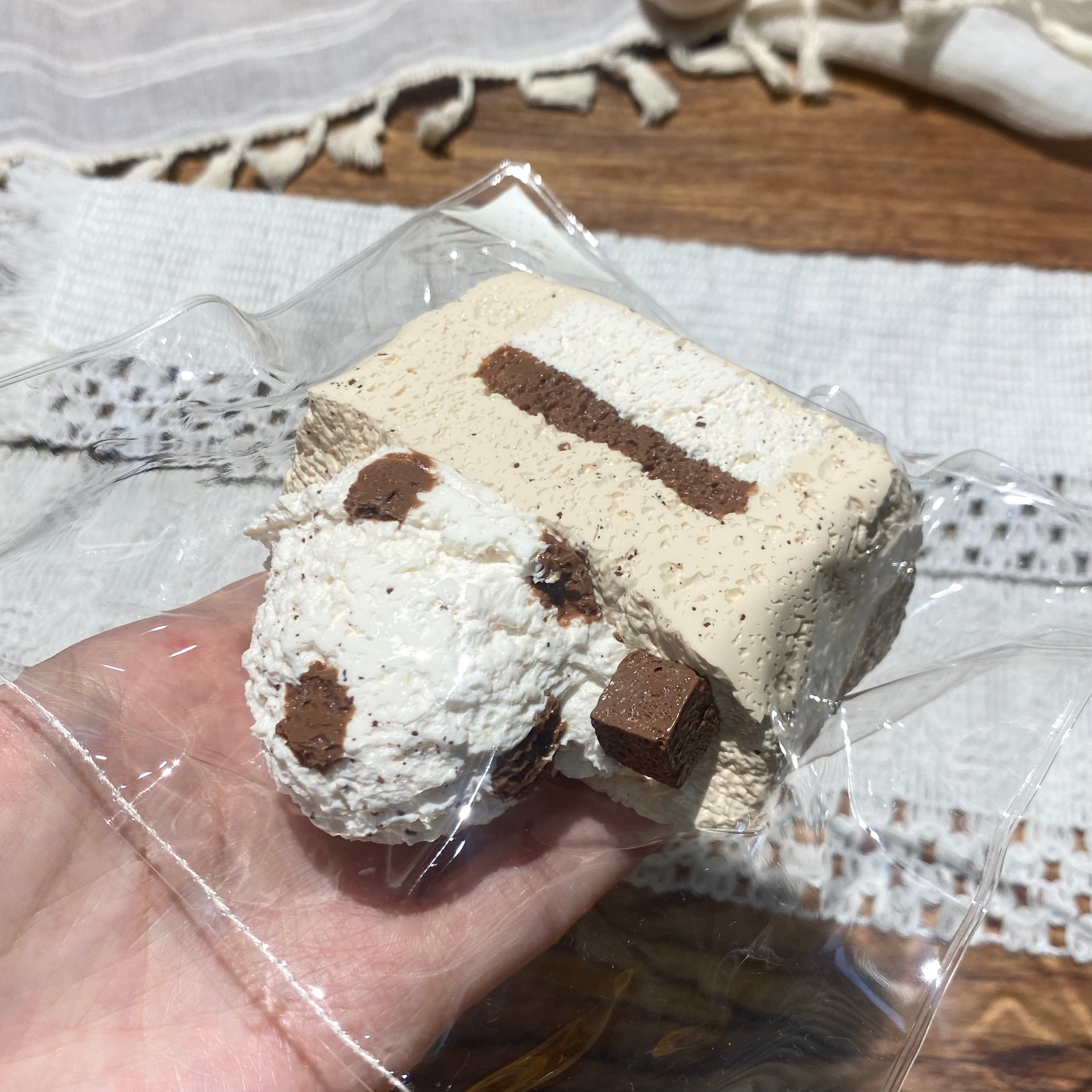 【Oreo Ice Cream Toast】Squishy stress relief toy