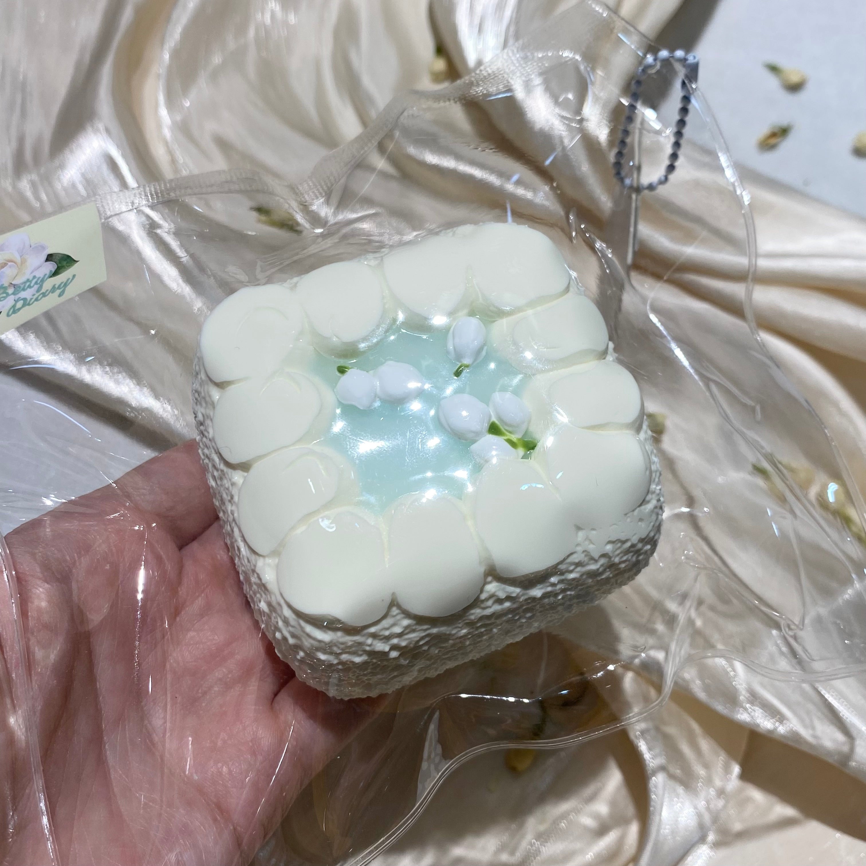【Jasmine Jelly Cloud Cake】Squishy Stress Relief Toy
