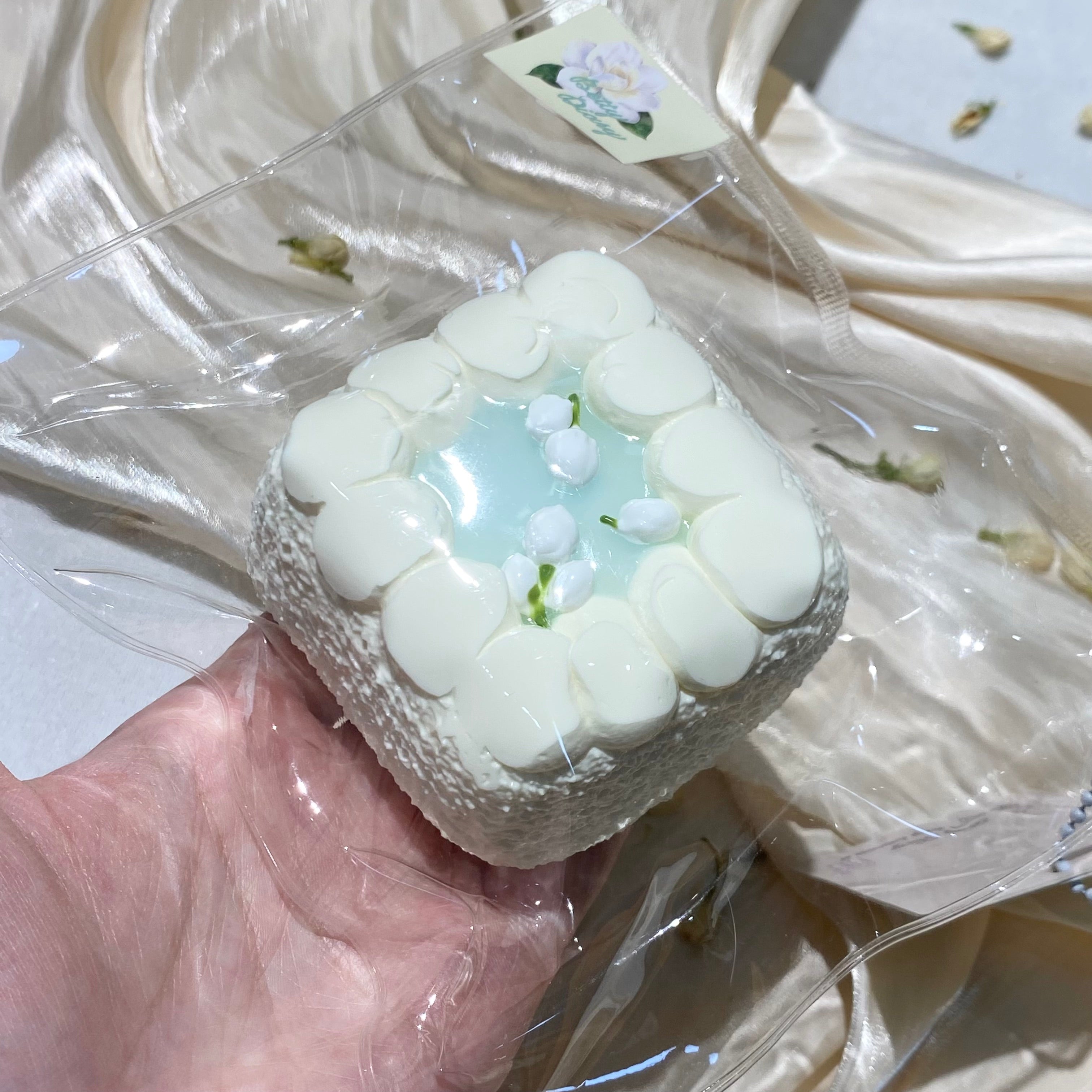 【Jasmine Jelly Cloud Cake】Squishy Stress Relief Toy