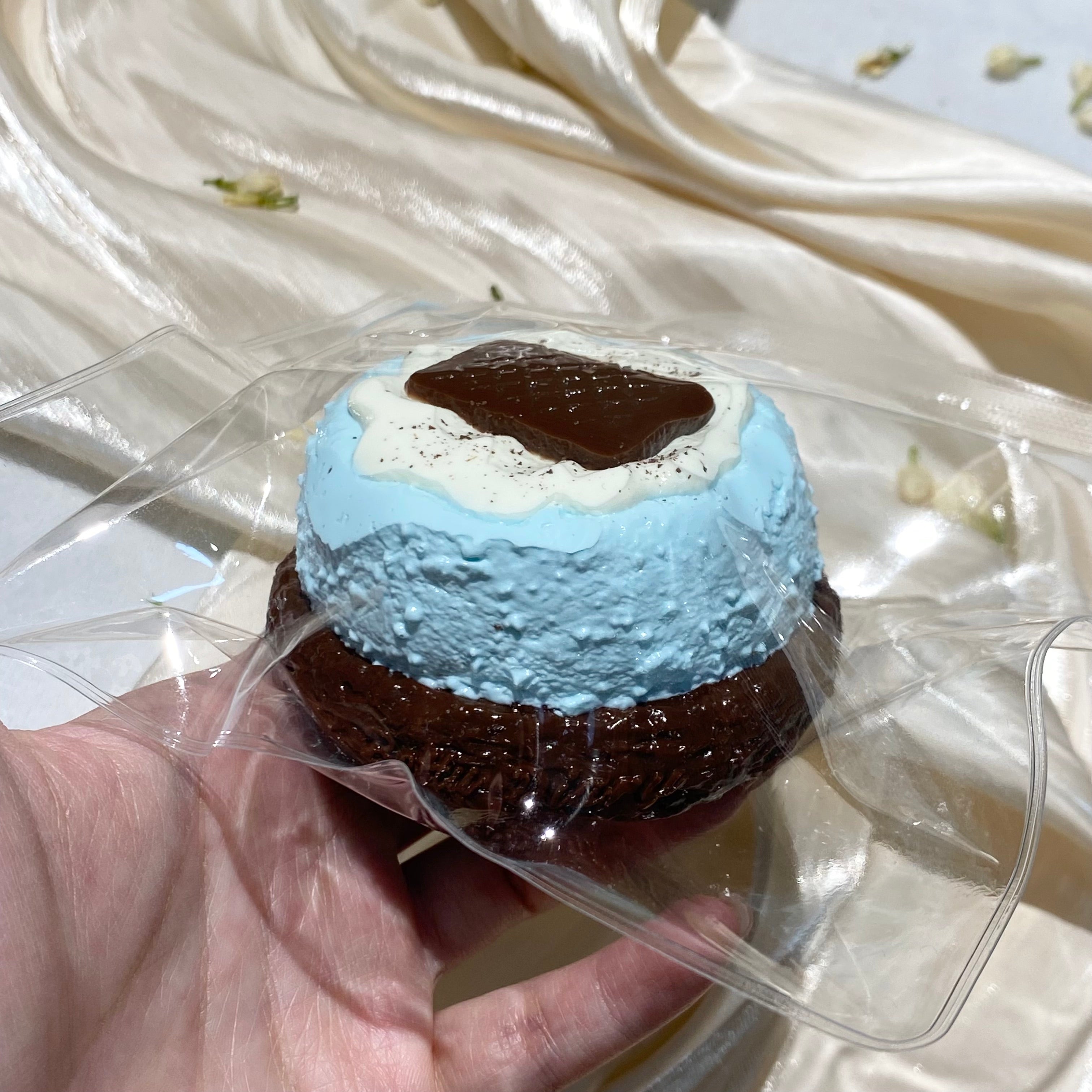 【Chocolate Mint Pudding】Squishy Stress Relief Toy