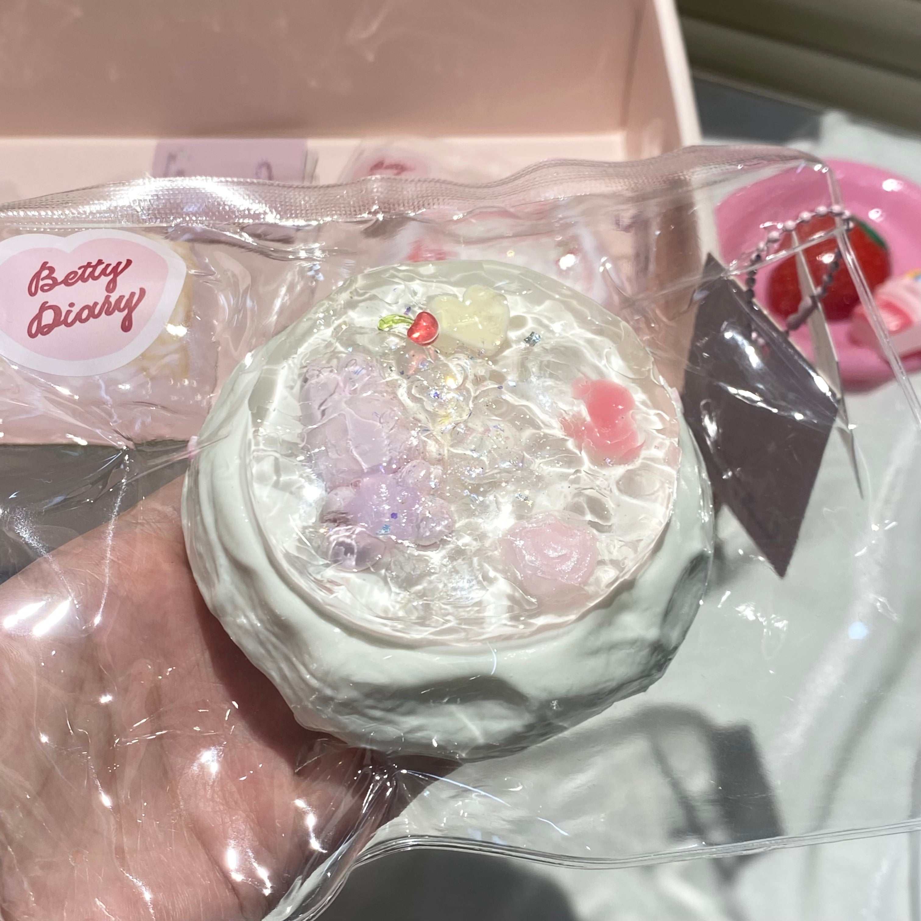 【Cream Cherry Baileys】Squishy Stress Relief Toy
