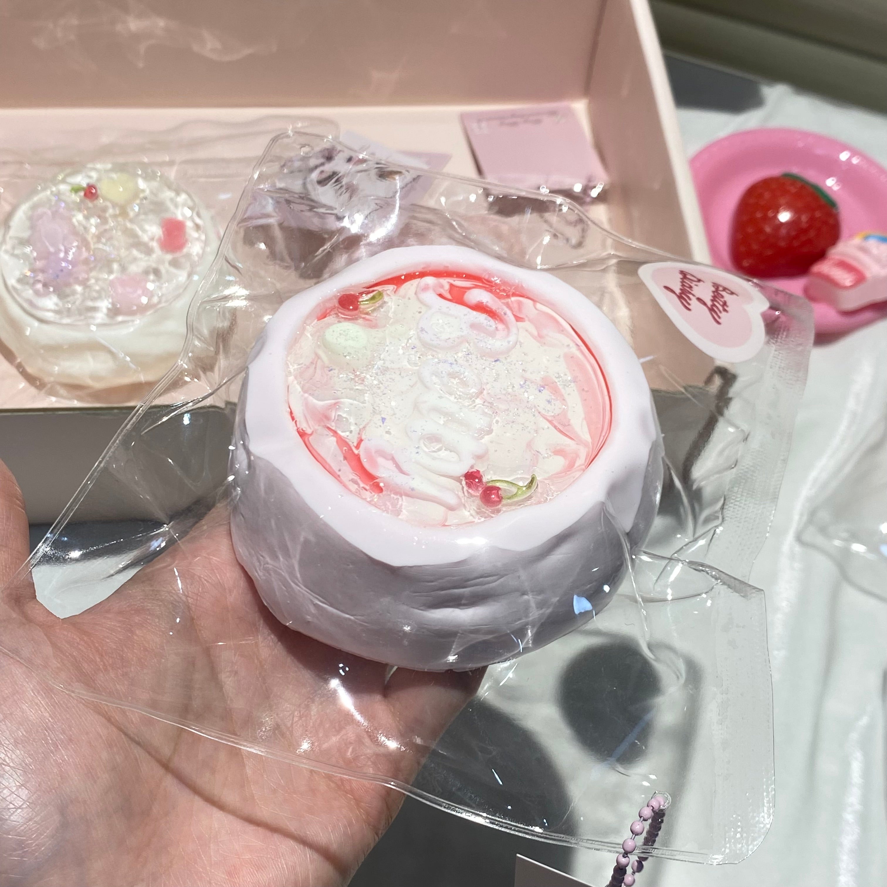 【Strawberry Cherry Baileys】Squishy Stress Relief Toy
