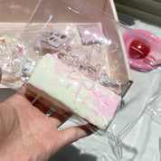 【Peach Cream Swiss Roll】Squishy Stress Relief Toy
