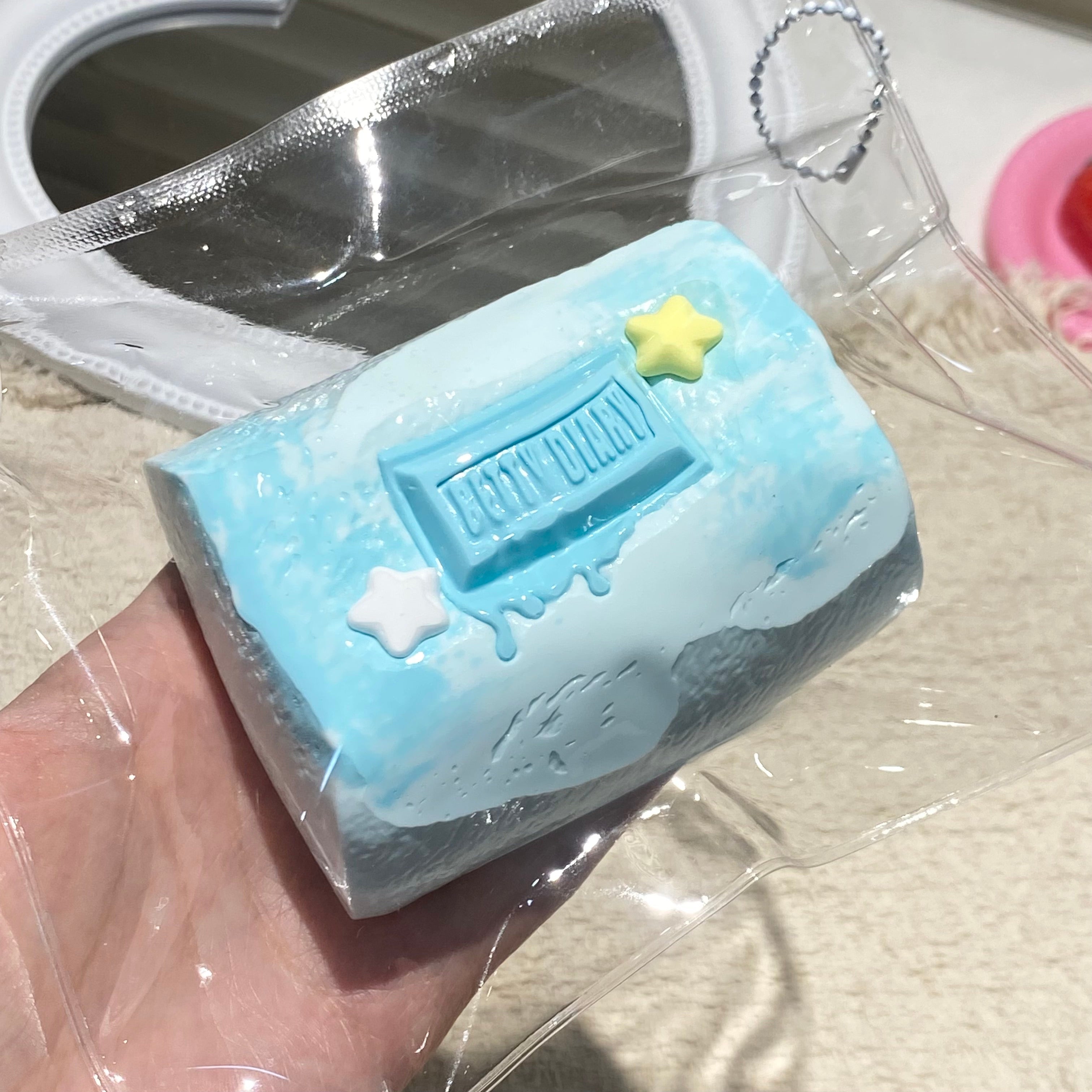 【Blue Ocean Marshmallow】Squishy Stress Relief Toy