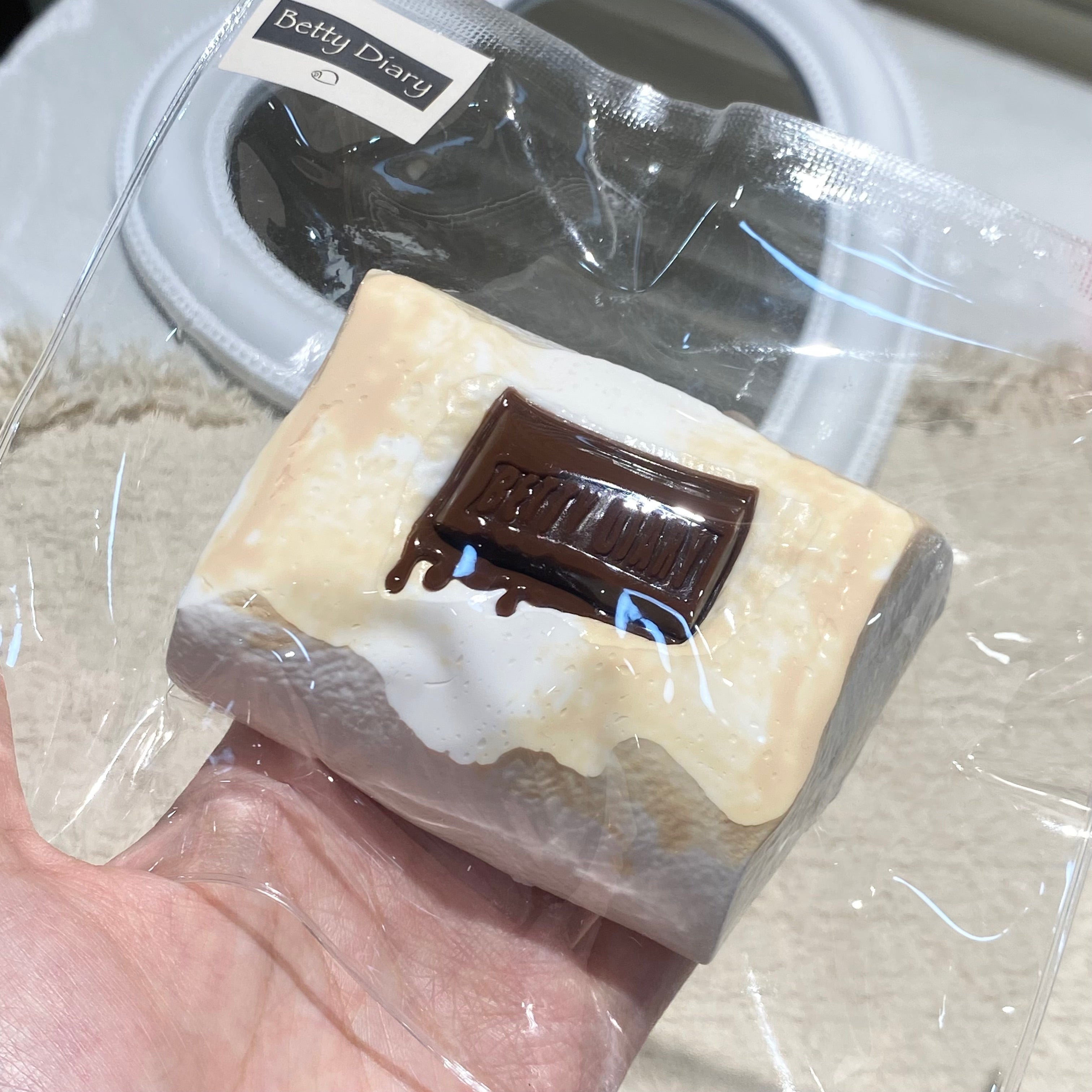 【Caramel Chocolate Marshmallow】Squishy Stress Relief Toy
