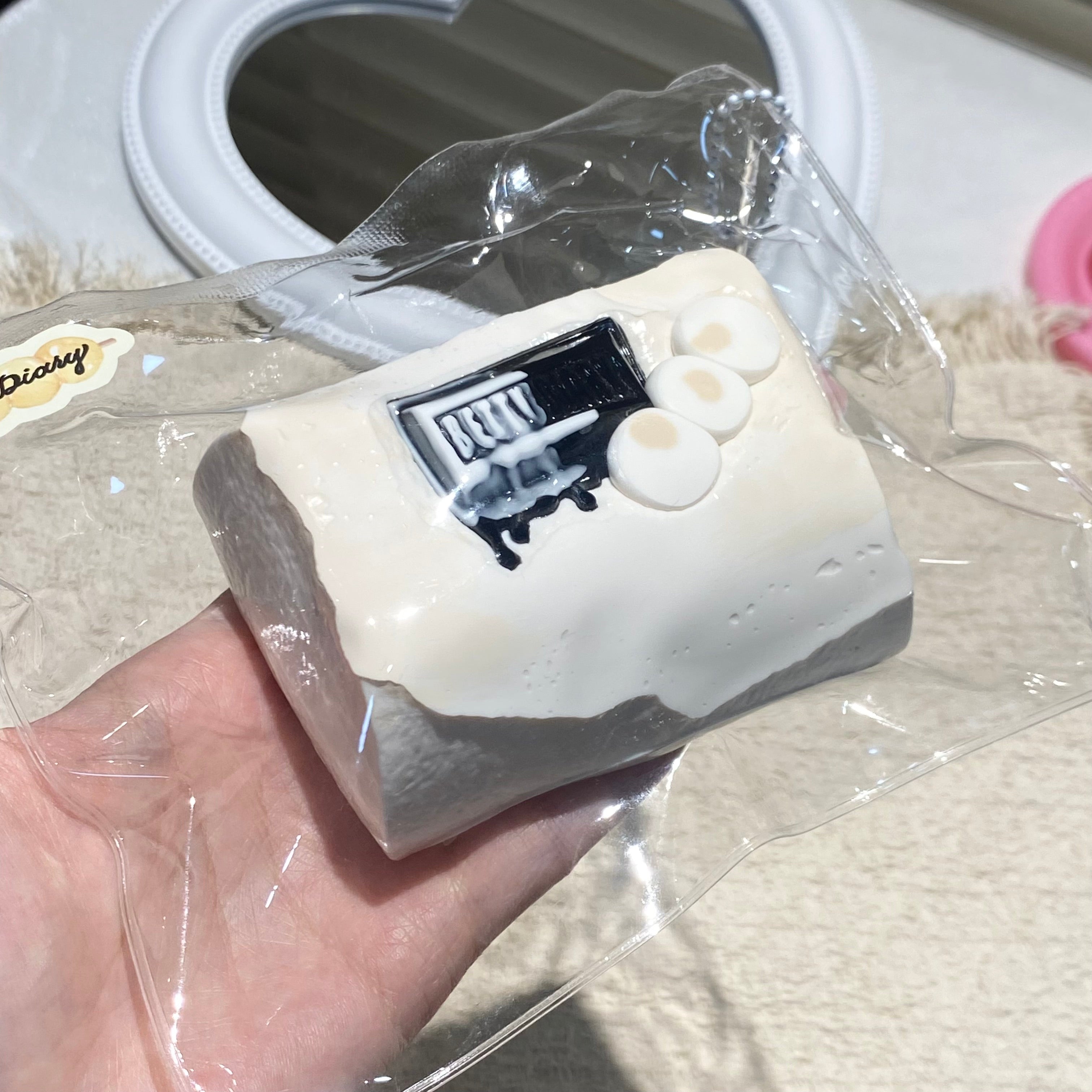 【Soy Milk Marshmallow】Squishy Stress Relief Toy