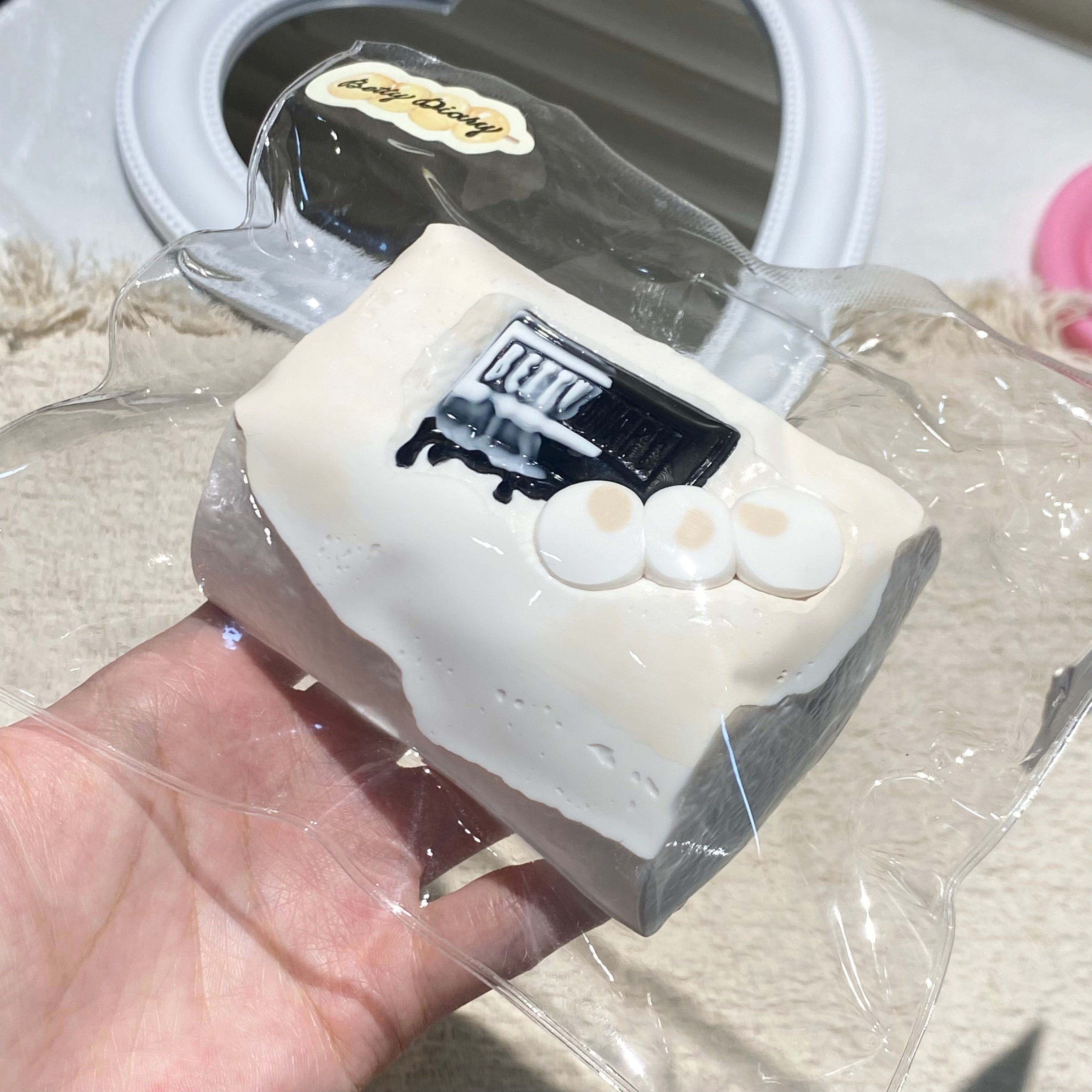 【Soy Milk Marshmallow】Squishy Stress Relief Toy