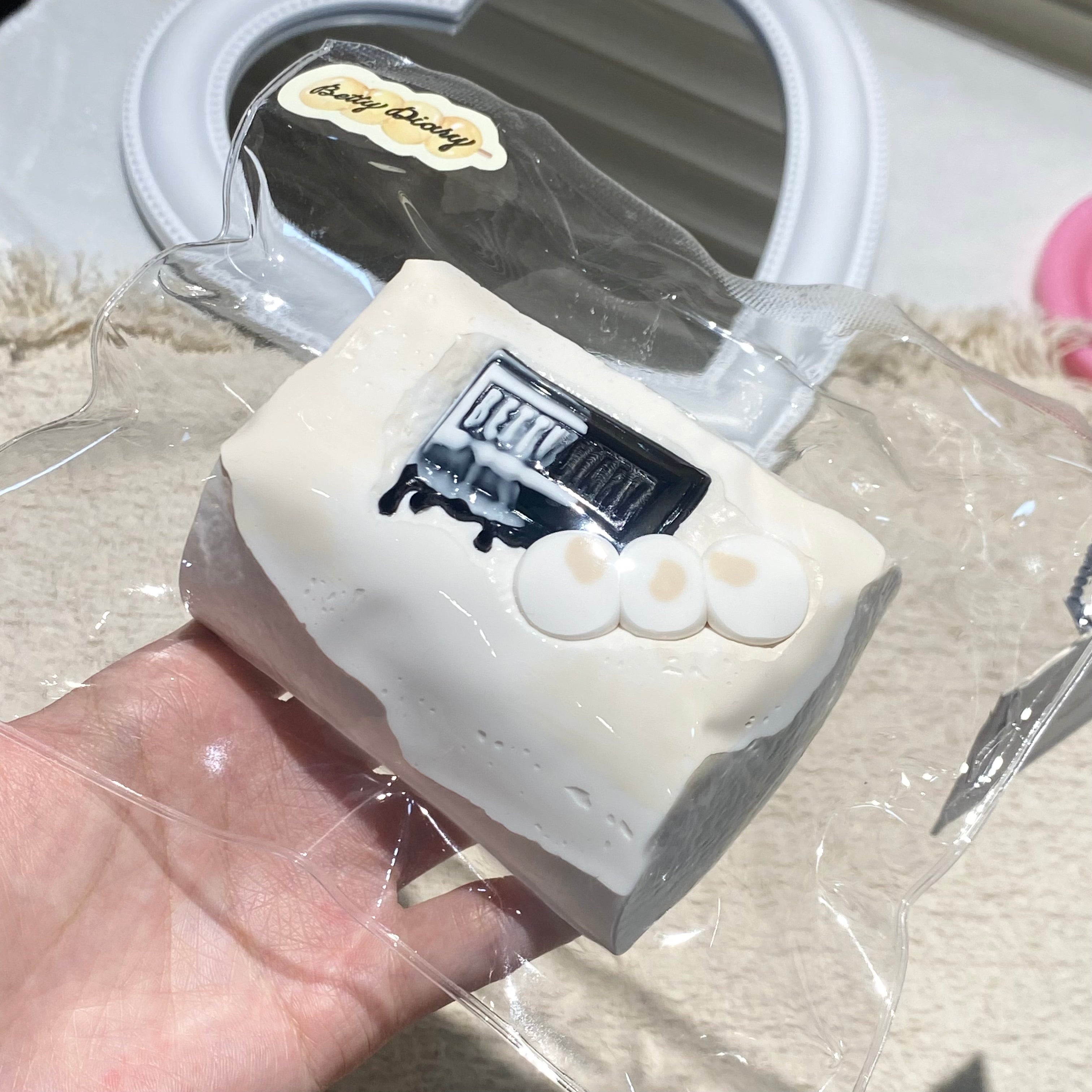 【Soy Milk Marshmallow】Squishy Stress Relief Toy