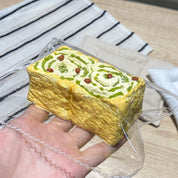 【Matcha Red Bean Shredded Toast】Squishy stress relief toy