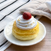 【Strawberry Topped Pancake】Squishy Stress Relief Toy