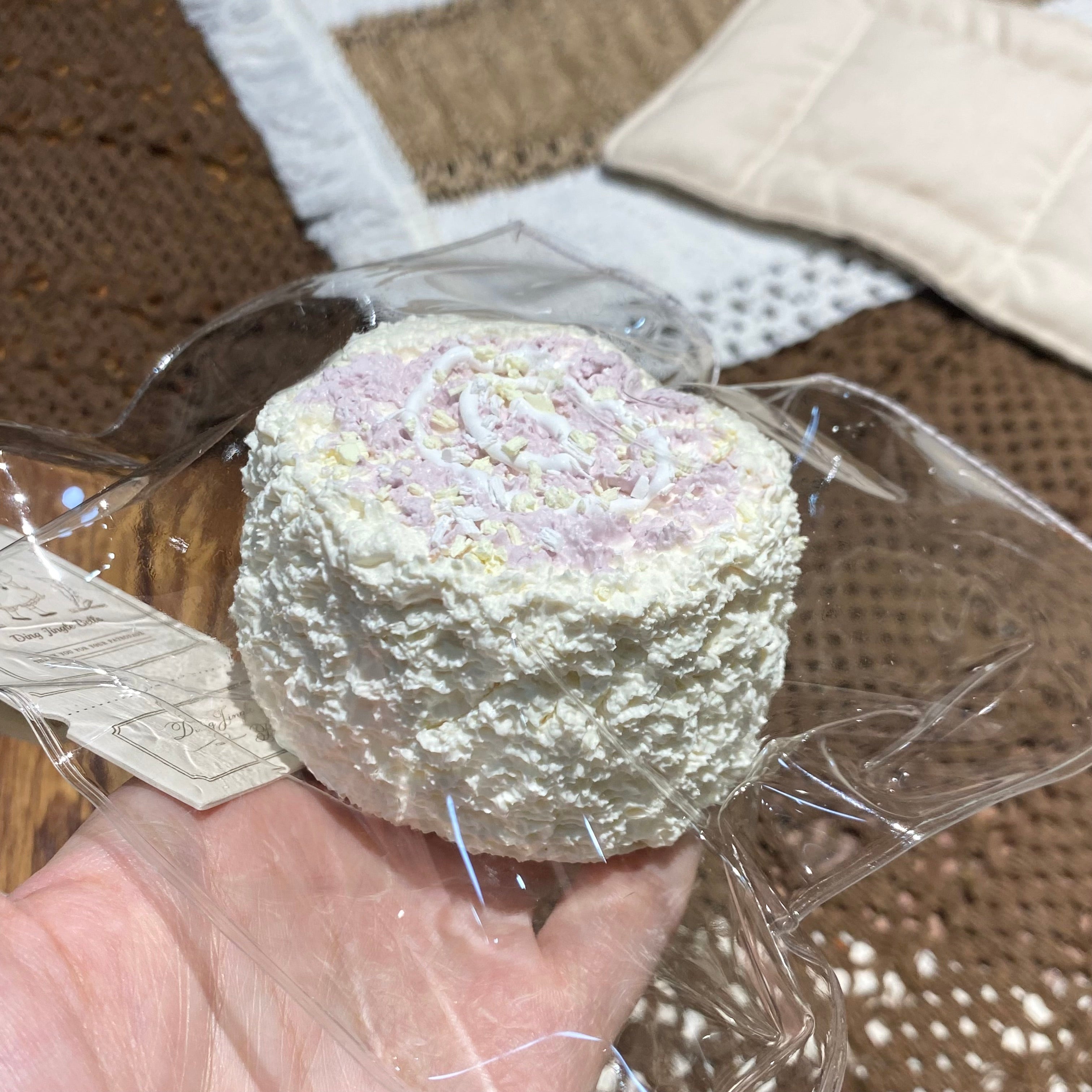 【Taro Cream Swiss Roll】Squishy stress relief toy