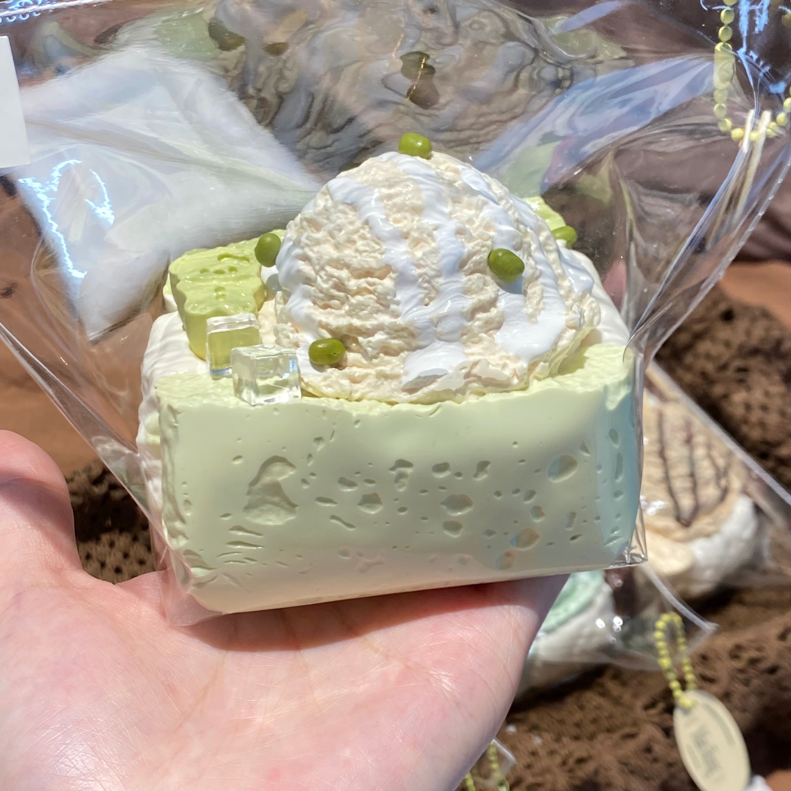 【MAORONG  Ice Cream Toast】Squishy Stress Relief Toy