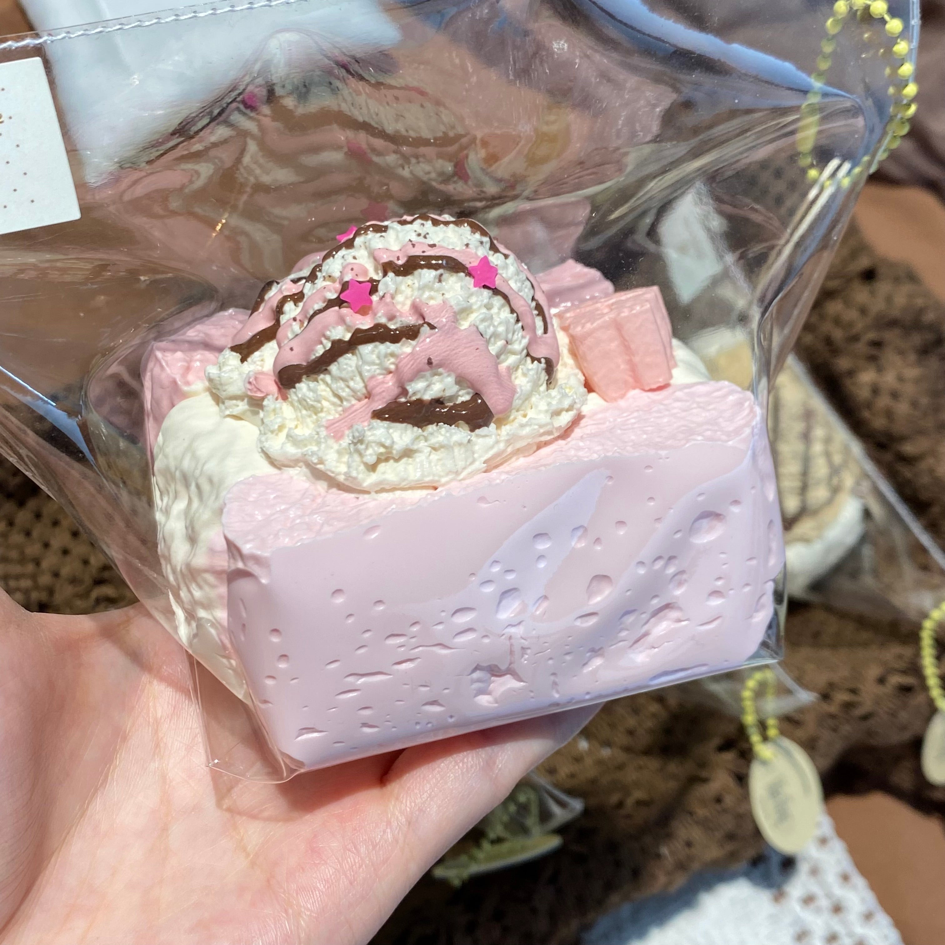 【MAORONG  Ice Cream Toast】Squishy Stress Relief Toy