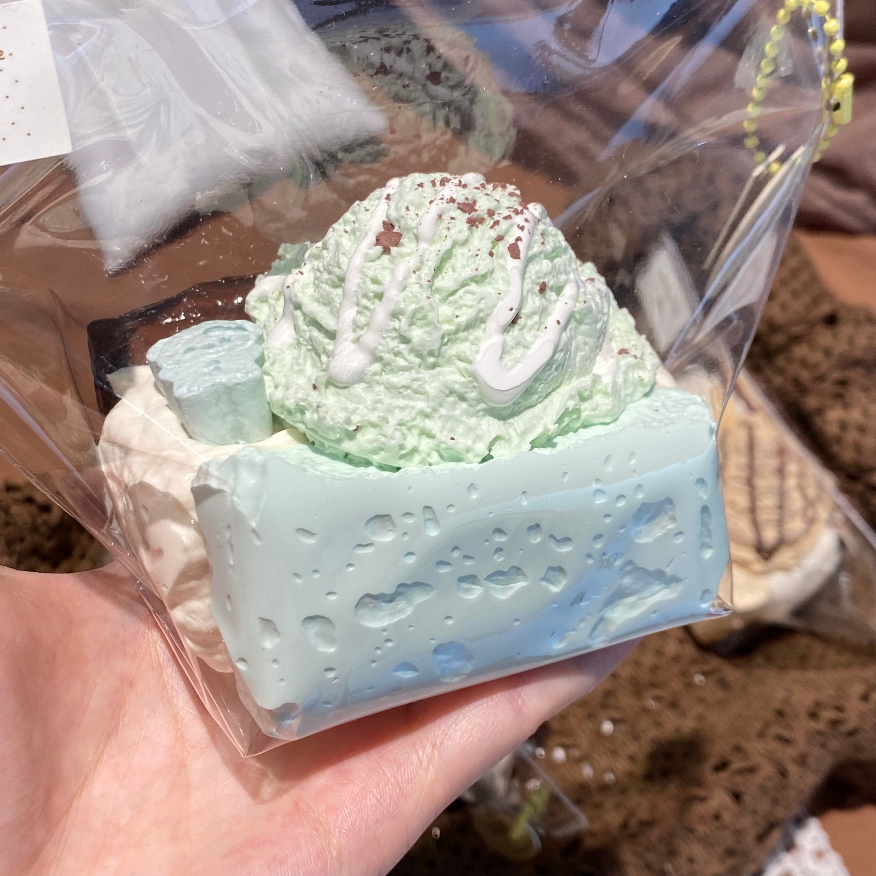 【MAORONG  Ice Cream Toast】Squishy Stress Relief Toy