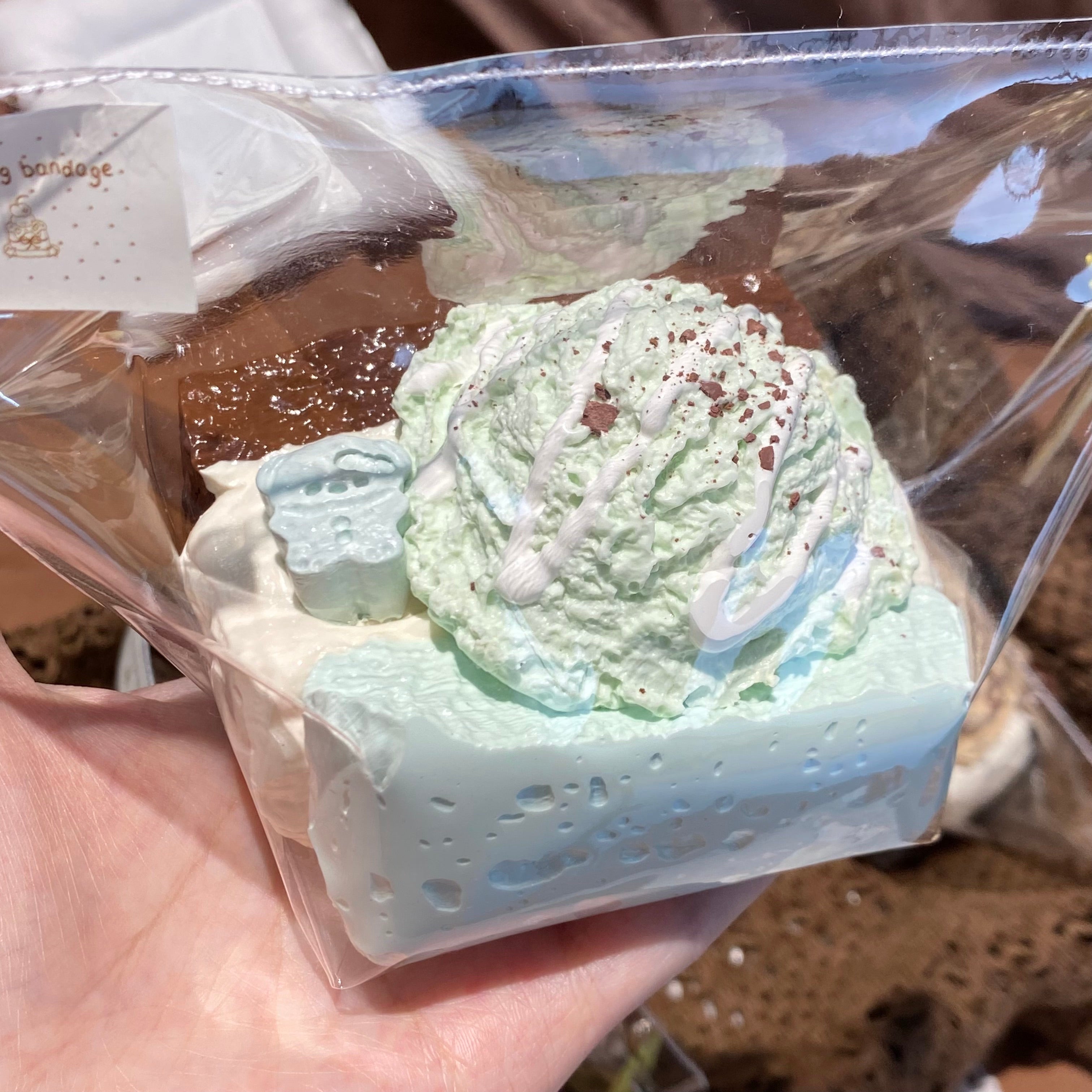 【MAORONG  Ice Cream Toast】Squishy Stress Relief Toy
