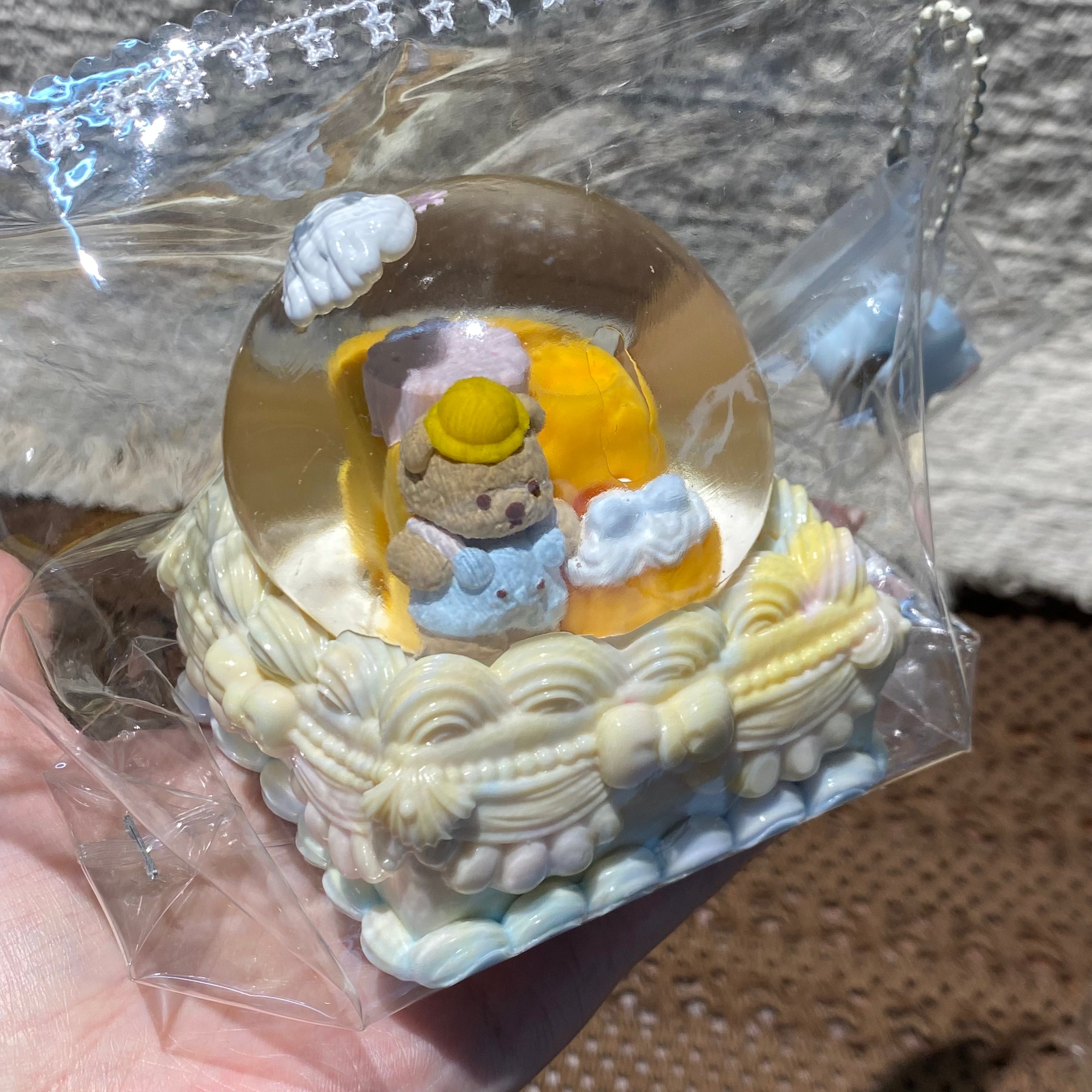 「クマのオルゴールガラス玉」 Squishy stress relief toy