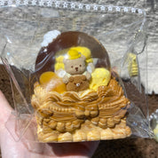【Honey Pot Bear Crystal Ball】Squishy stress relief toy