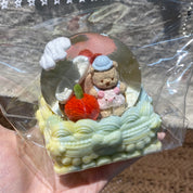 【Cherry Cake Bear Crystal Ball】Squishy stress relief toy
