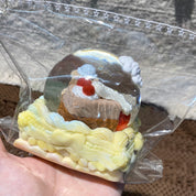 【Cherry Cake Bear Crystal Ball】Squishy stress relief toy