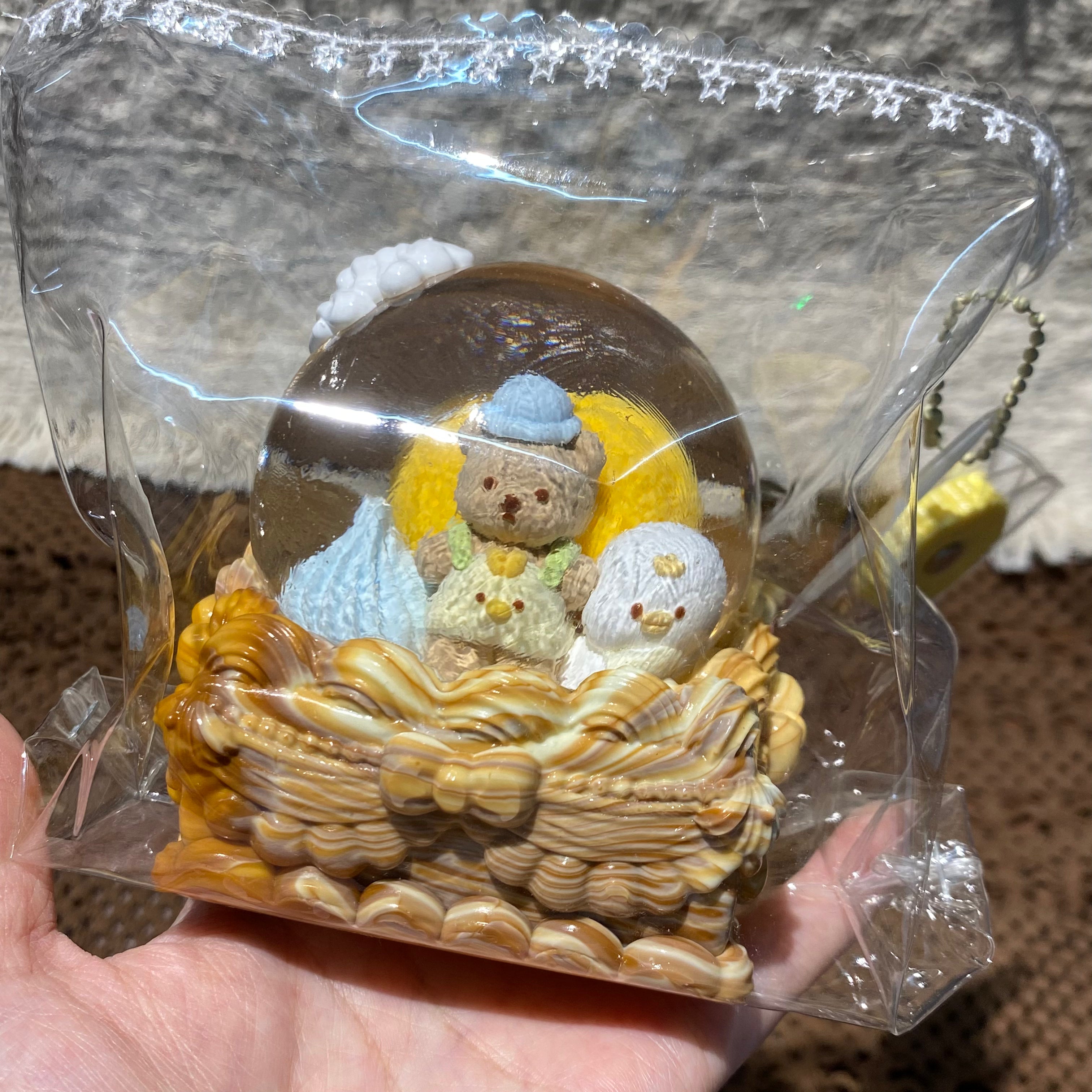 「クマのオルゴールガラス玉」 Squishy stress relief toy