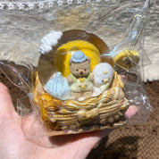 【Pumpkin Bear Crystal Ball】Squishy stress relief toy