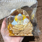 【Pumpkin Bear Crystal Ball】Squishy stress relief toy