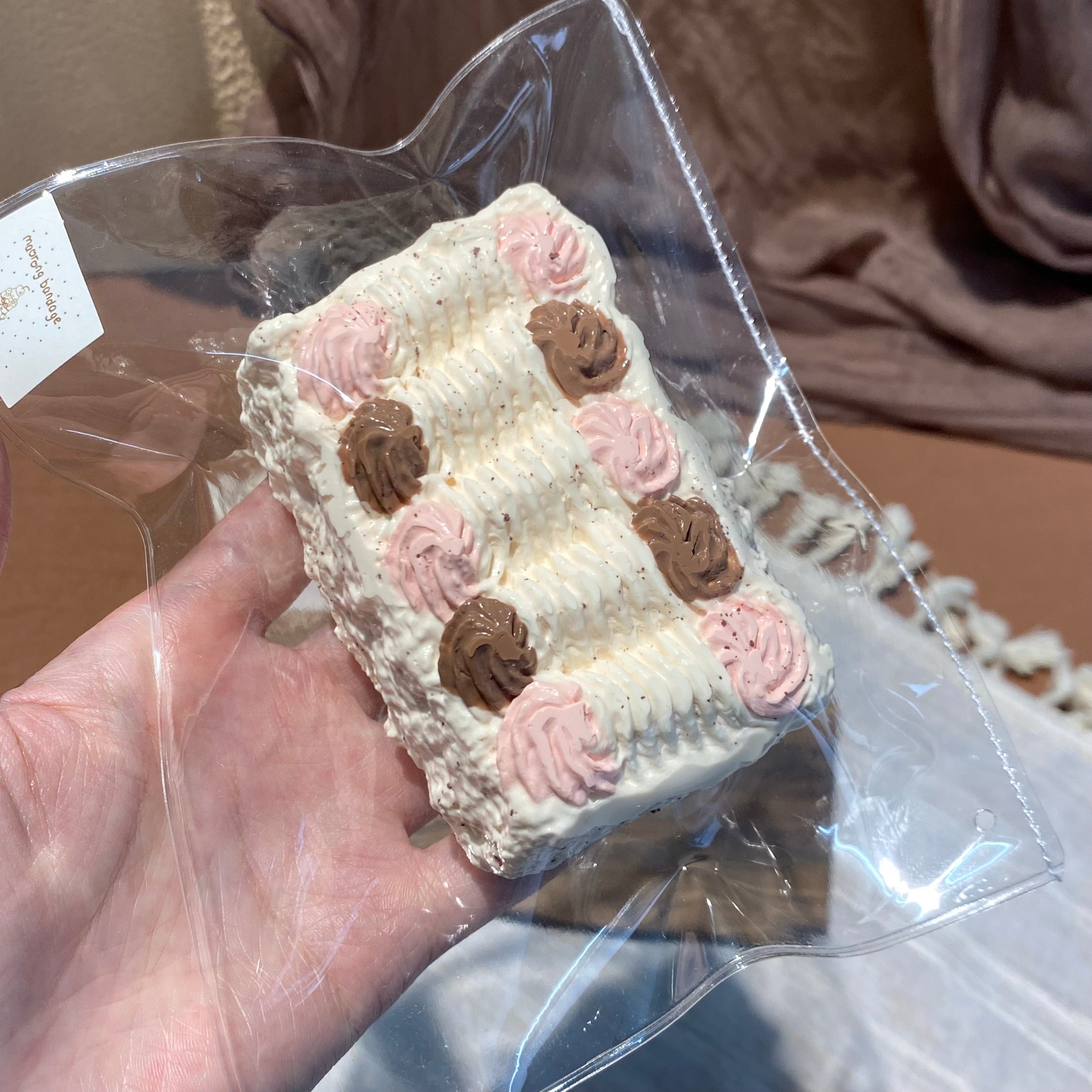 【Strawberry Cocoa Retro Cake】Squishy stress relief toy