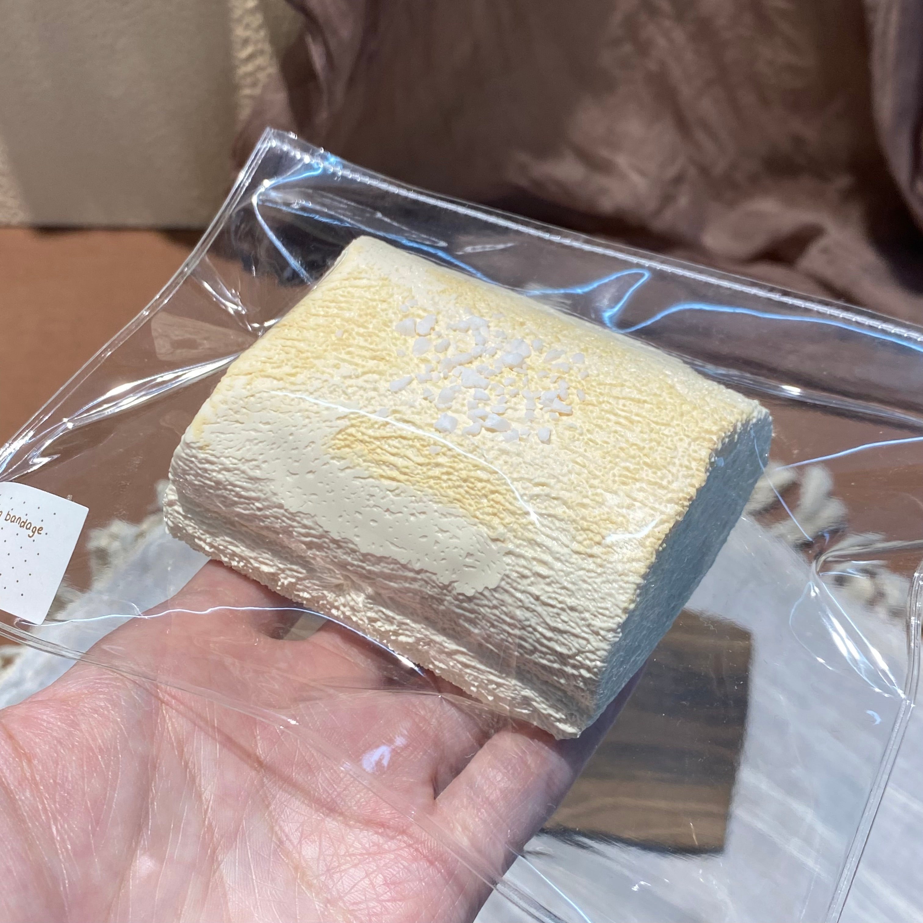 【Caramel Flavored Double Layer Marshmallows】Squishy stress relief toy