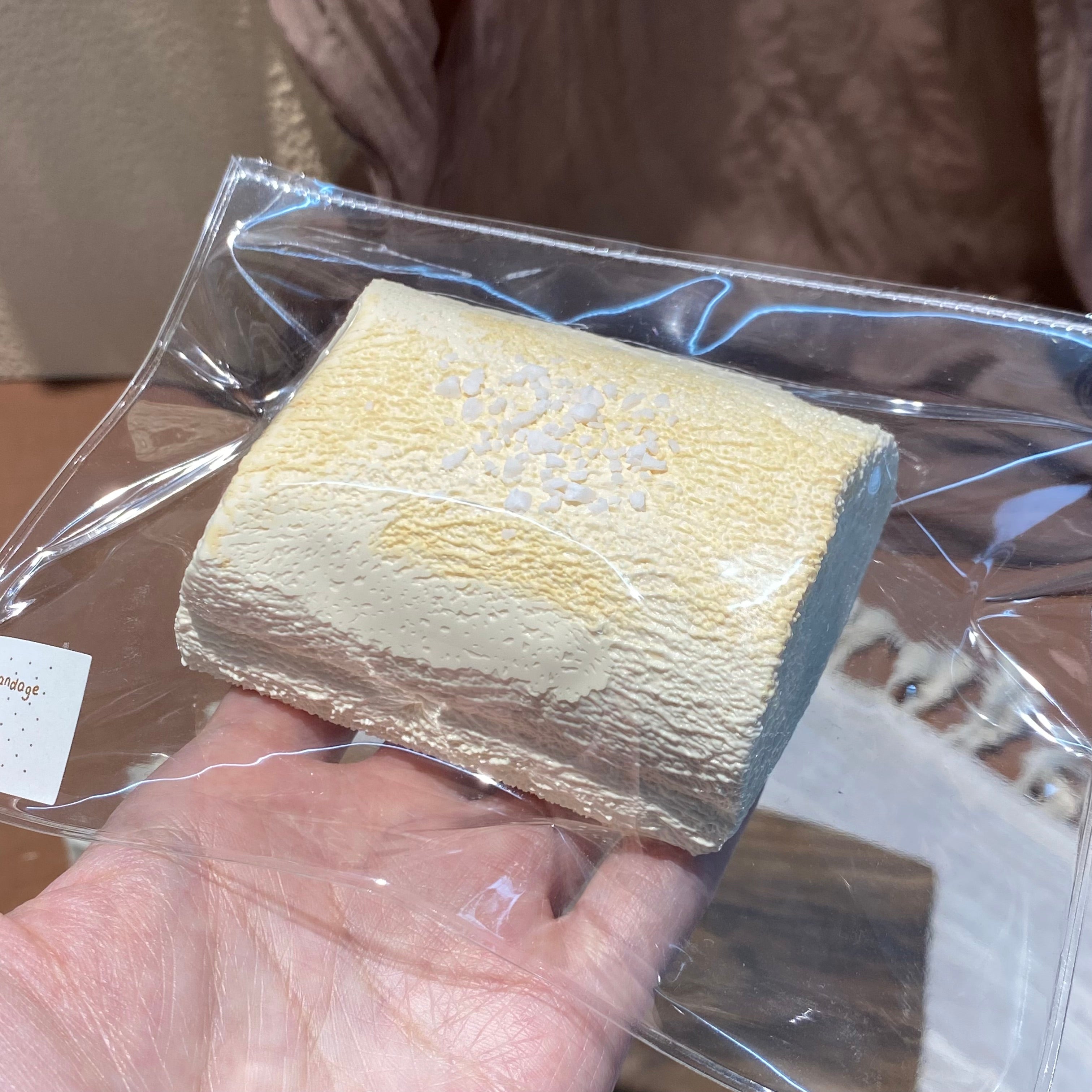【Caramel Flavored Double Layer Marshmallows】Squishy stress relief toy